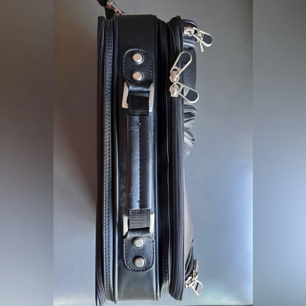 SAMSONITE Faux Leather LAPTOP Bag CASE Travel BRIEFCASE 15” Women MEN